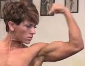 Vivian trains her hot figure like a bodybuilder and poses in the gym in this video – first leg extensions, then leg curls and a nice close-up view of her pretty ass and pussy. But you know what they say about all work and no play, so she starts playing with her big clit, then returns to her workout with a bench press that doesn’t leave much to the imagination.<br />
